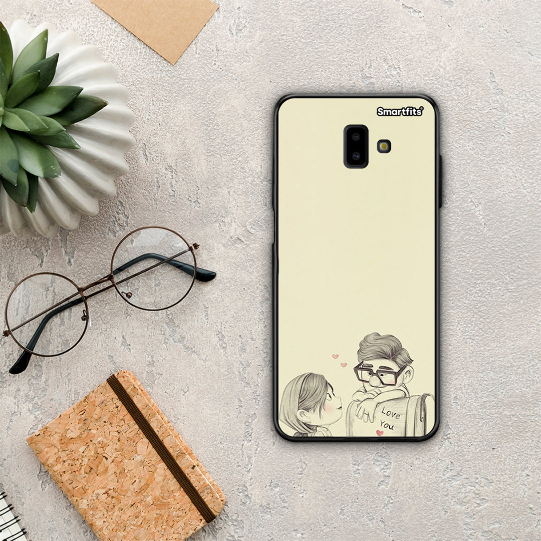 Carl and Ellie - Samsung Galaxy J6+ case