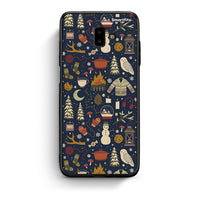 Thumbnail for samsung J6+ Christmas Elements θήκη από τη Smartfits με σχέδιο στο πίσω μέρος και μαύρο περίβλημα | Smartphone case with colorful back and black bezels by Smartfits