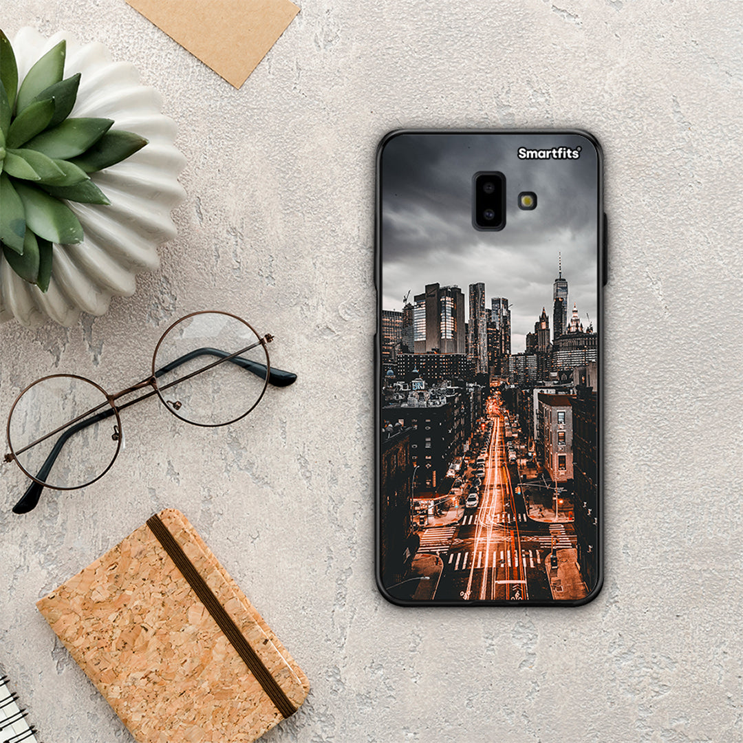City Lights - Samsung Galaxy J6+ θήκη