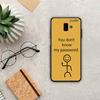 Thumbnail for My Password - Samsung Galaxy J6+ θήκη