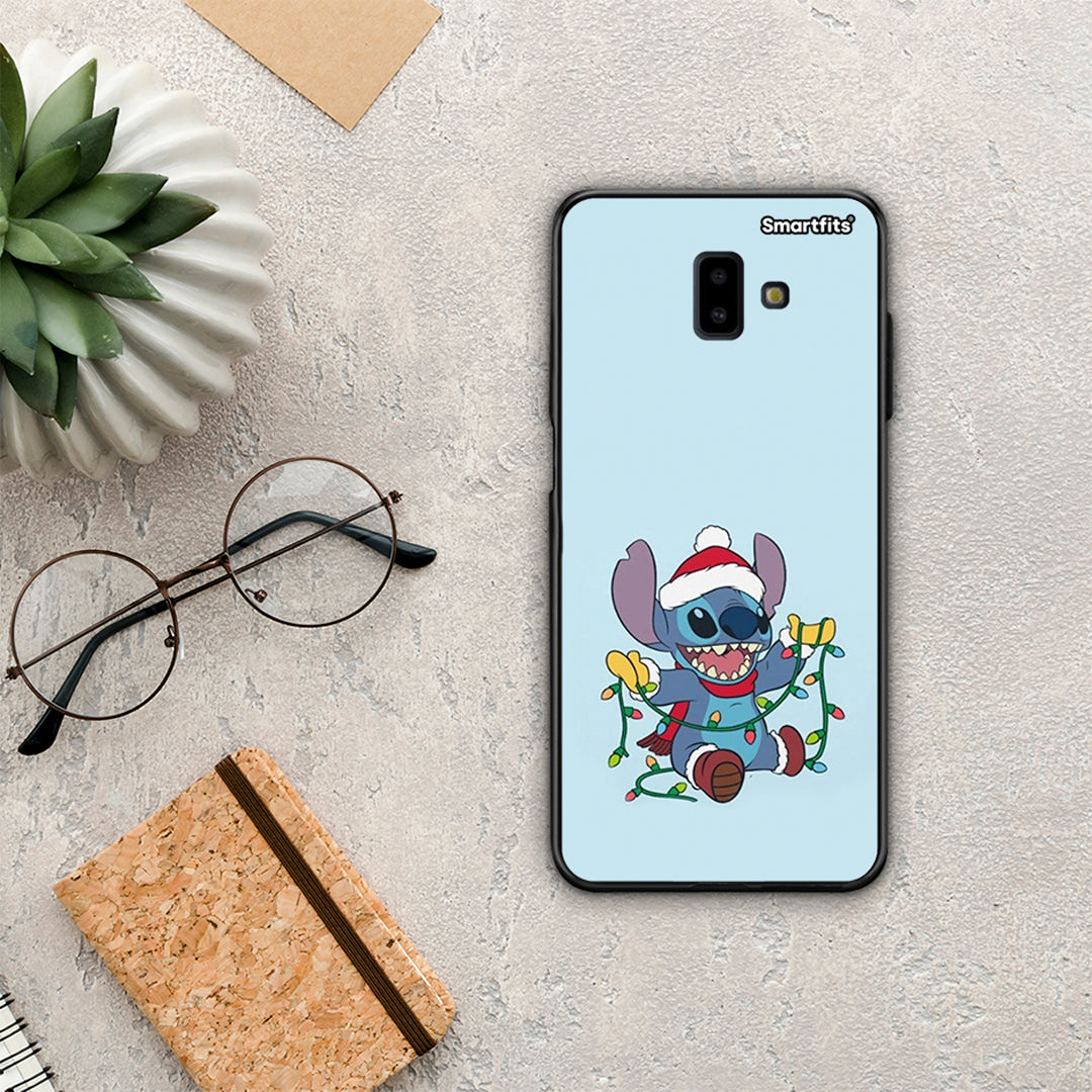 Santa Stich - Samsung Galaxy J6+ case