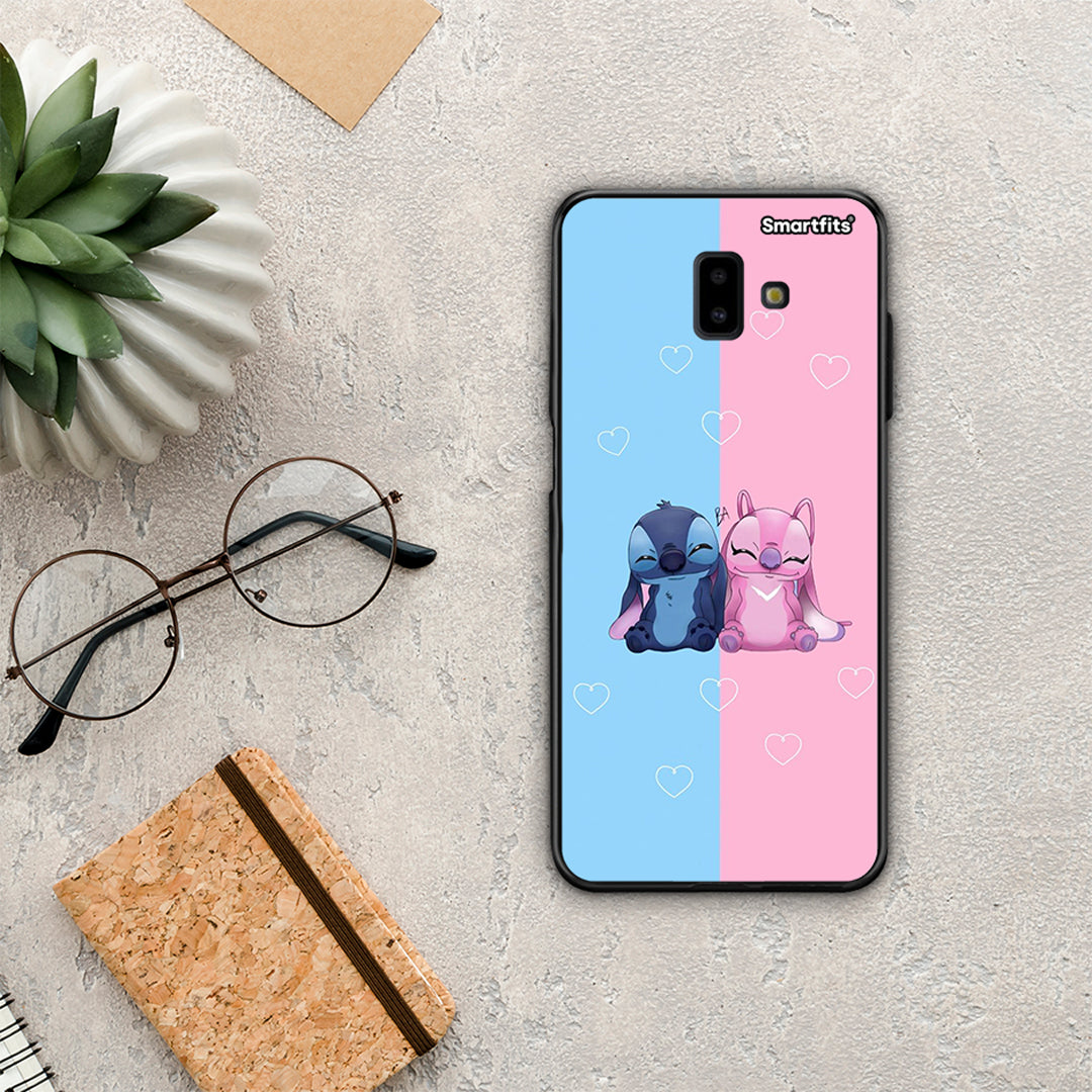 Stitch and Angel - Samsung Galaxy J6+ case