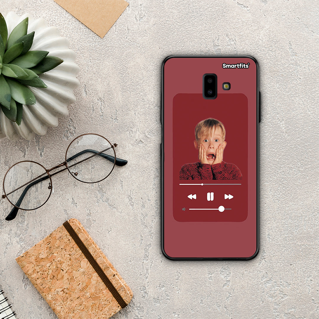 Xmas Alone Music - Samsung Galaxy J6+ case