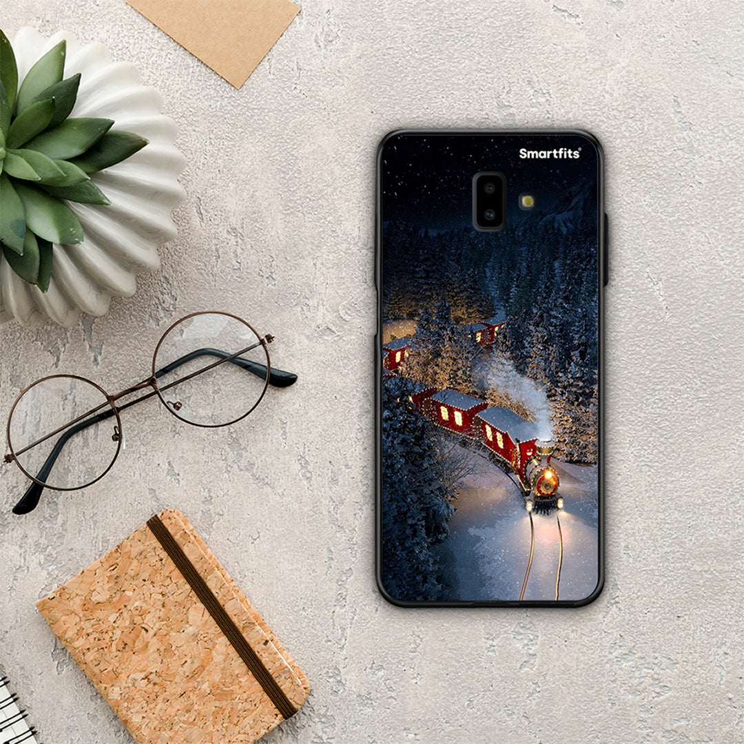 Xmas Train - Samsung Galaxy J6+ case