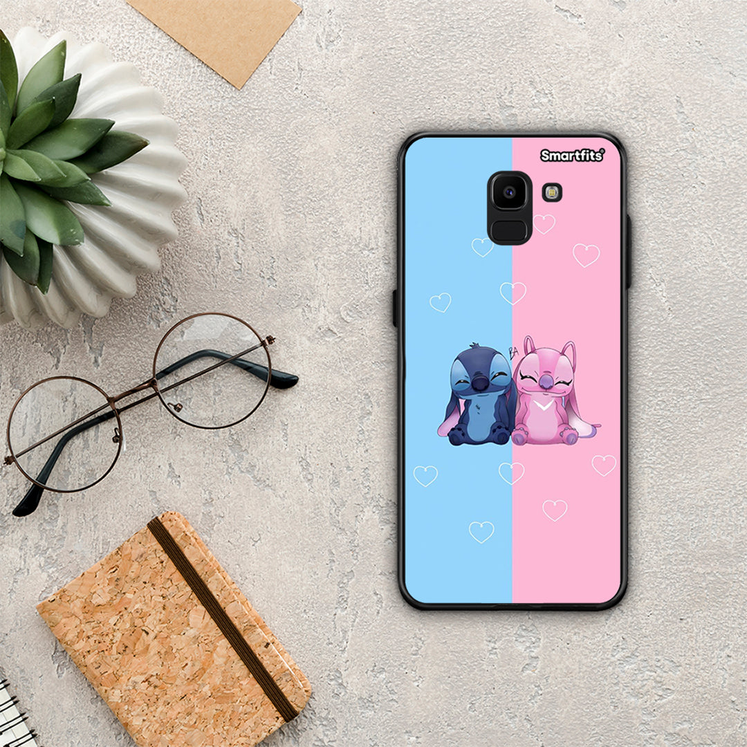 Stitch and Angel - Samsung Galaxy J6 case