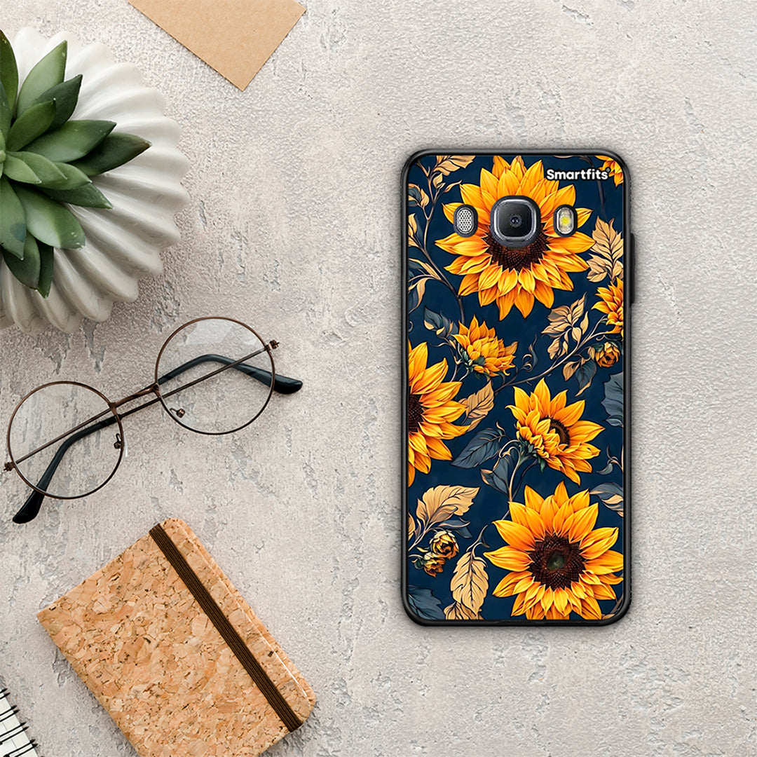 Autumn Sunflowers - Samsung Galaxy J7 2016 case