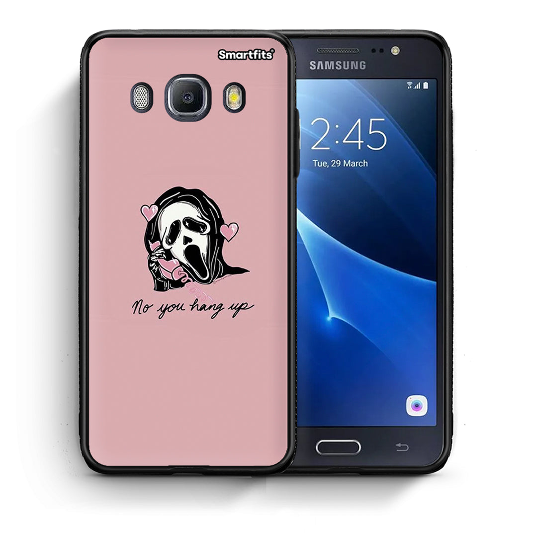 Θήκη Samsung J7 2016 Halloween Hang Up από τη Smartfits με σχέδιο στο πίσω μέρος και μαύρο περίβλημα | Samsung J7 2016 Halloween Hang Up case with colorful back and black bezels