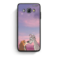 Thumbnail for Samsung J7 2016 Lady And Tramp θήκη από τη Smartfits με σχέδιο στο πίσω μέρος και μαύρο περίβλημα | Smartphone case with colorful back and black bezels by Smartfits