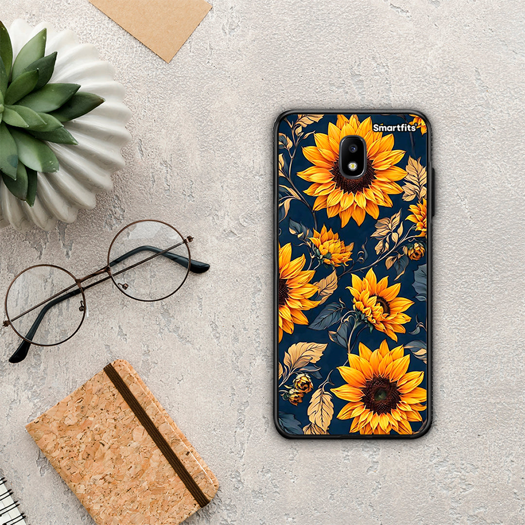 Autumn Sunflowers - Samsung Galaxy J7 2017 case