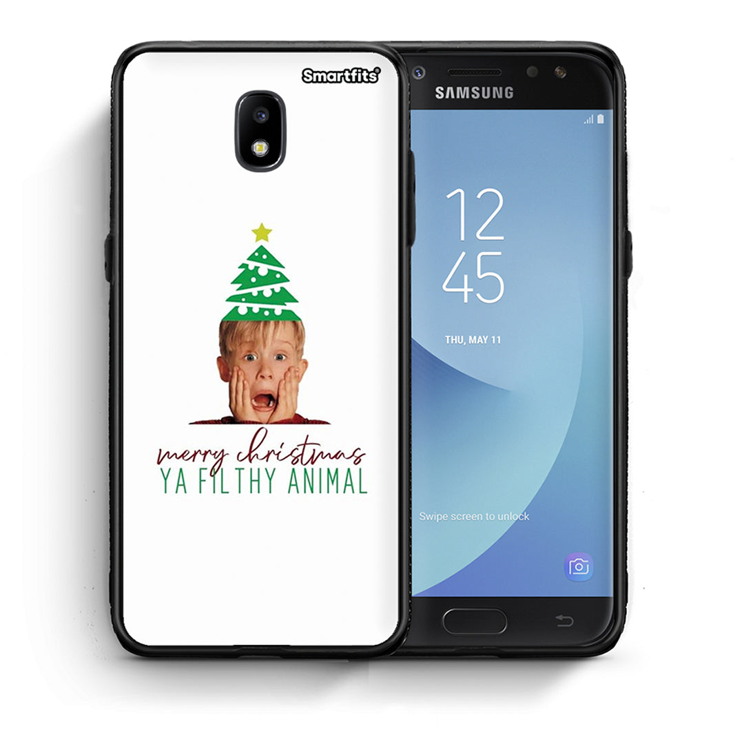 Θήκη Samsung J7 2017 Filthy Animal από τη Smartfits με σχέδιο στο πίσω μέρος και μαύρο περίβλημα | Samsung J7 2017 Filthy Animal case with colorful back and black bezels