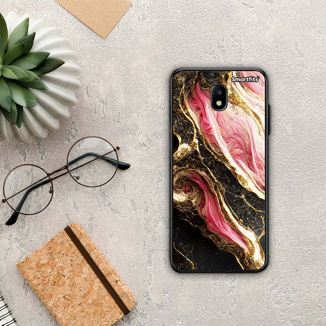 Glamorous Pink Marble - Samsung Galaxy J7 2017 Case
