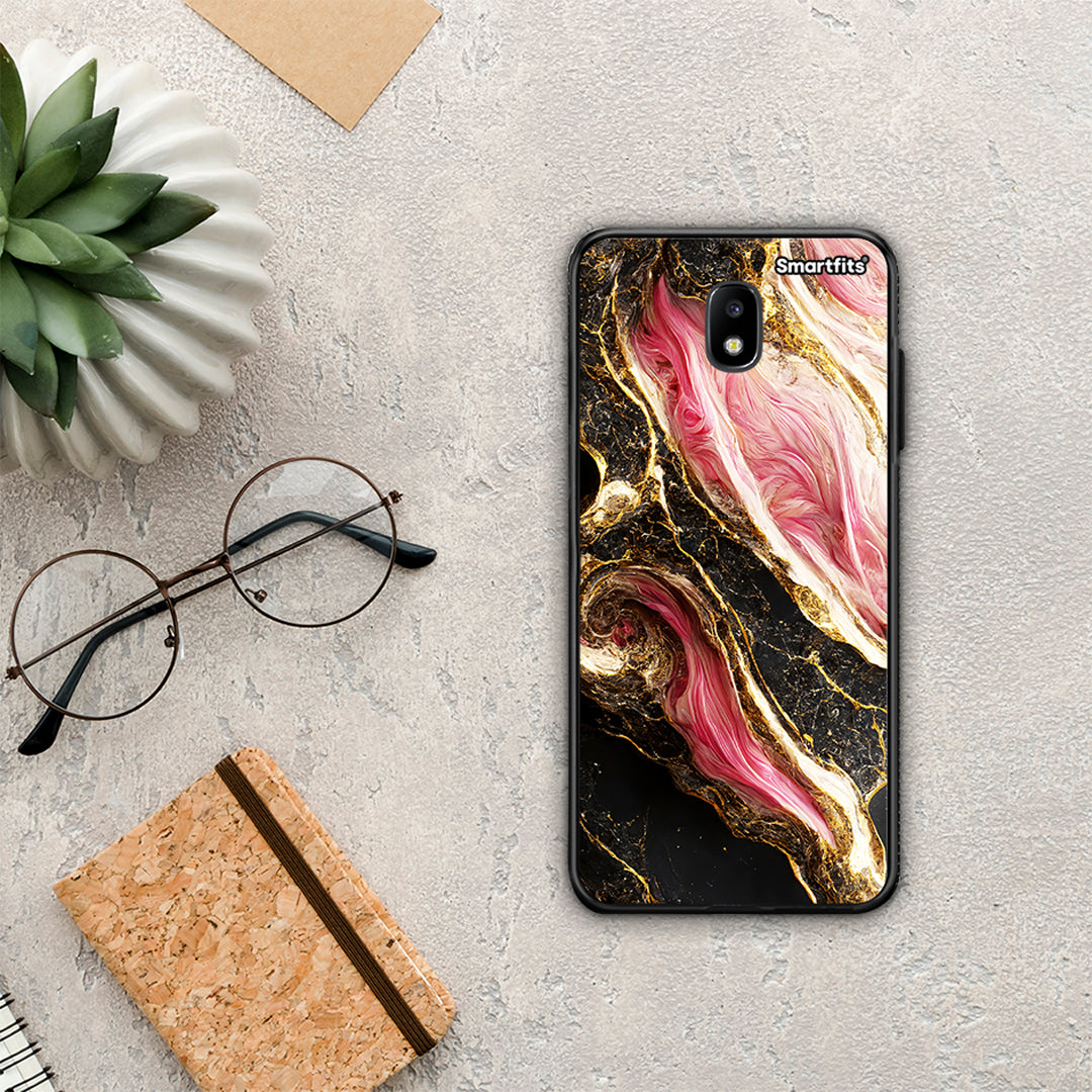 Glamorous Pink Marble - Samsung Galaxy J7 2017 θήκη