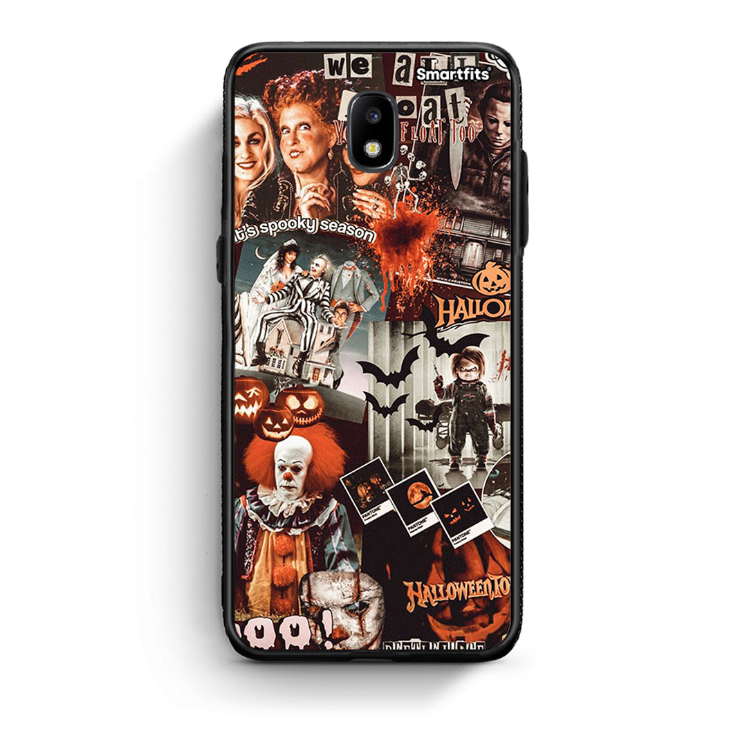 Samsung J7 2017 Halloween Spooky Season θήκη από τη Smartfits με σχέδιο στο πίσω μέρος και μαύρο περίβλημα | Smartphone case with colorful back and black bezels by Smartfits