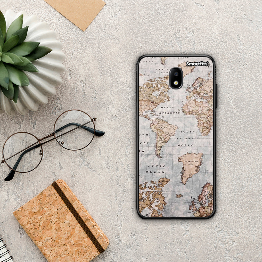 World Map - Samsung Galaxy J7 2017 case