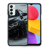 Thumbnail for Θήκη Samsung M13 Black BMW από τη Smartfits με σχέδιο στο πίσω μέρος και μαύρο περίβλημα | Samsung M13 Black BMW case with colorful back and black bezels