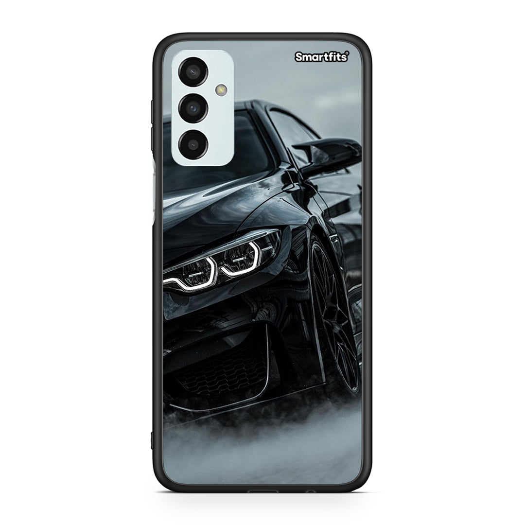 Samsung M13 Black BMW θήκη από τη Smartfits με σχέδιο στο πίσω μέρος και μαύρο περίβλημα | Smartphone case with colorful back and black bezels by Smartfits