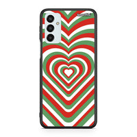 Thumbnail for Christmas Hearts - Samsung Galaxy M13 case