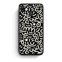 Thumbnail for Samsung M20 Doodle Art Θήκη από τη Smartfits με σχέδιο στο πίσω μέρος και μαύρο περίβλημα | Smartphone case with colorful back and black bezels by Smartfits