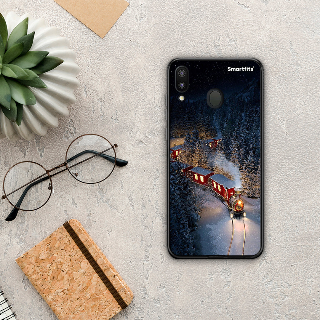 Xmas Train - Samsung Galaxy M20 case