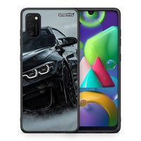Thumbnail for Θήκη Samsung M21/M31 Black BMW από τη Smartfits με σχέδιο στο πίσω μέρος και μαύρο περίβλημα | Samsung M21/M31 Black BMW case with colorful back and black bezels
