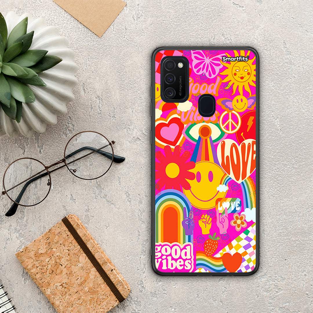 Hippie Love - Samsung Galaxy M21 / M30s θήκη