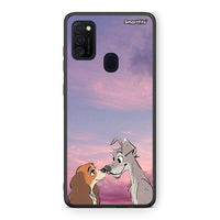 Thumbnail for Samsung M21/M31 Lady And Tramp θήκη από τη Smartfits με σχέδιο στο πίσω μέρος και μαύρο περίβλημα | Smartphone case with colorful back and black bezels by Smartfits