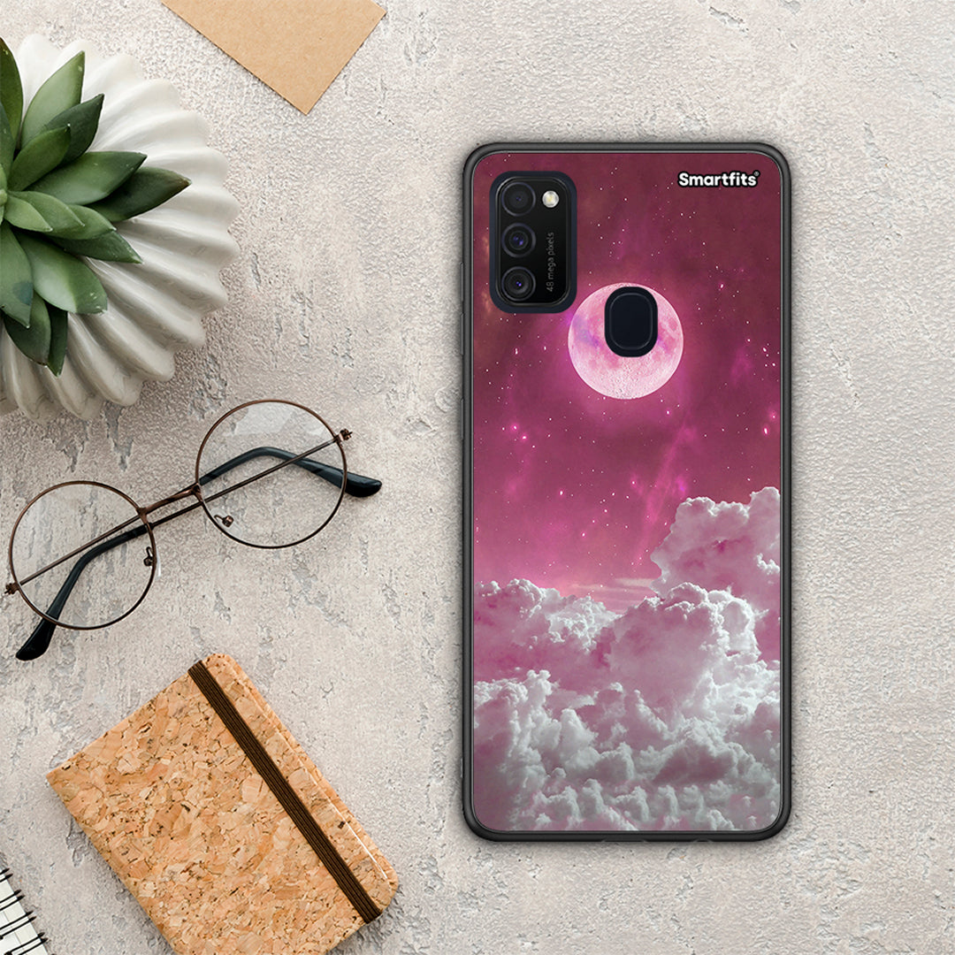 Pink Moon - Samsung Galaxy M21 / M30S case