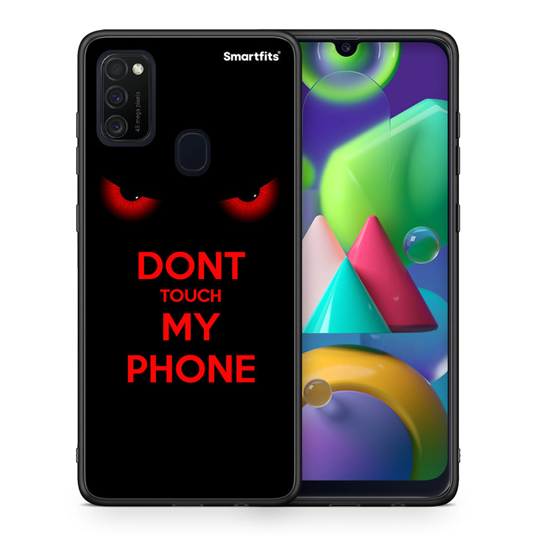 Θήκη Samsung M21 / M31 Touch My Phone από τη Smartfits με σχέδιο στο πίσω μέρος και μαύρο περίβλημα | Samsung M21 / M31 Touch My Phone case with colorful back and black bezels
