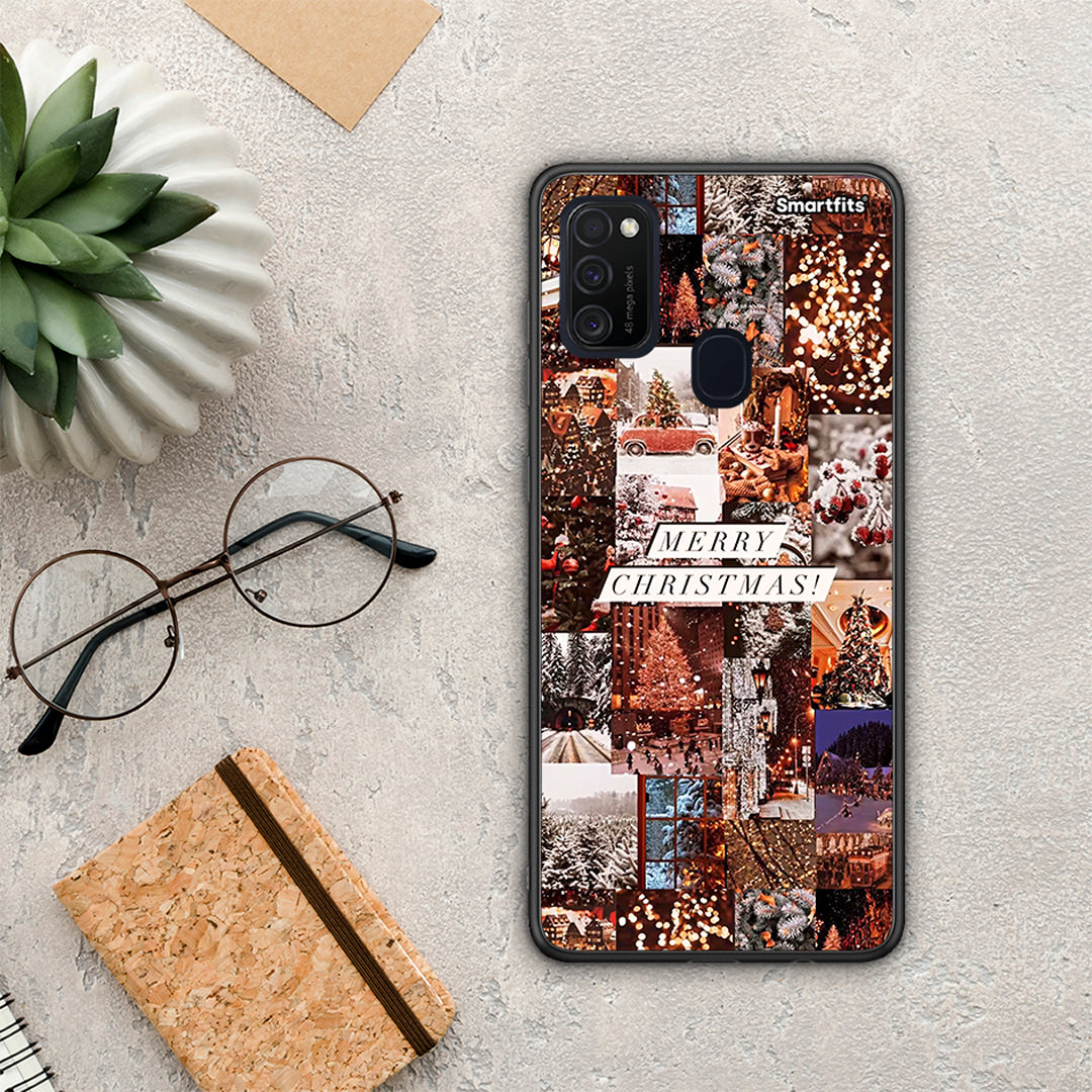 Xmas Collage - Samsung Galaxy M21 / M30S case