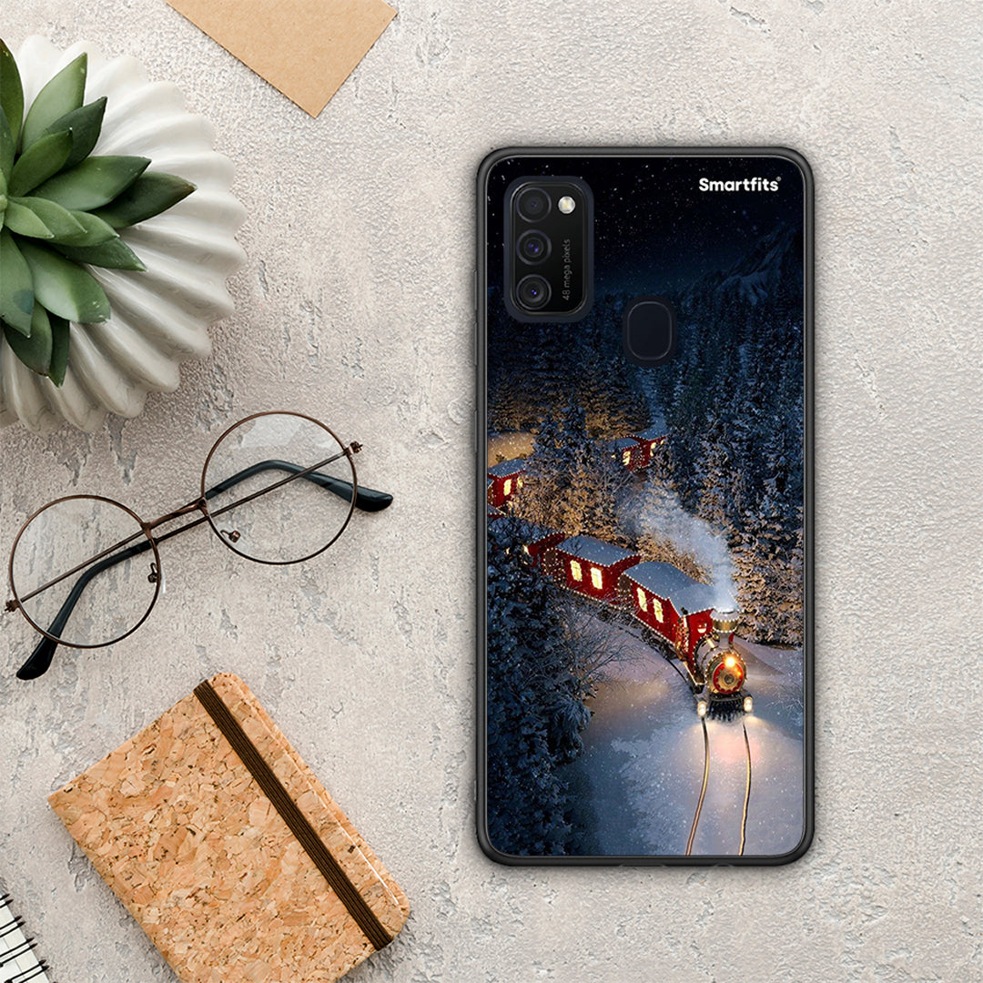 Xmas Train - Samsung Galaxy M21 / M30S case