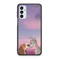 Thumbnail for Samsung M23 Lady And Tramp θήκη από τη Smartfits με σχέδιο στο πίσω μέρος και μαύρο περίβλημα | Smartphone case with colorful back and black bezels by Smartfits