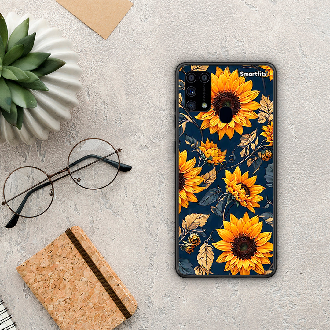 Autumn Sunflowers - Samsung Galaxy M31 case