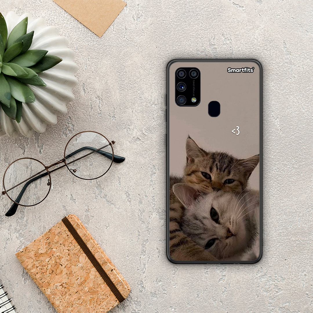 Cats in Love - Samsung Galaxy M31 case