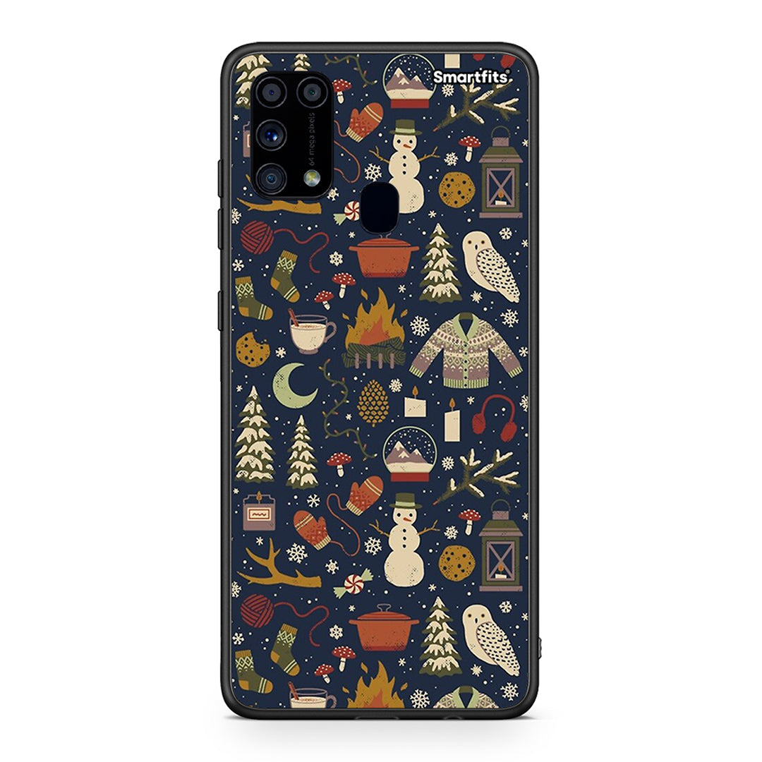 Christmas Elements - Samsung Galaxy M31 case