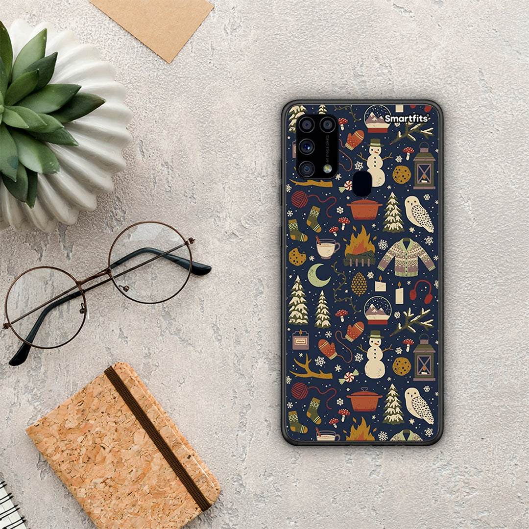 Christmas Elements - Samsung Galaxy M31 case