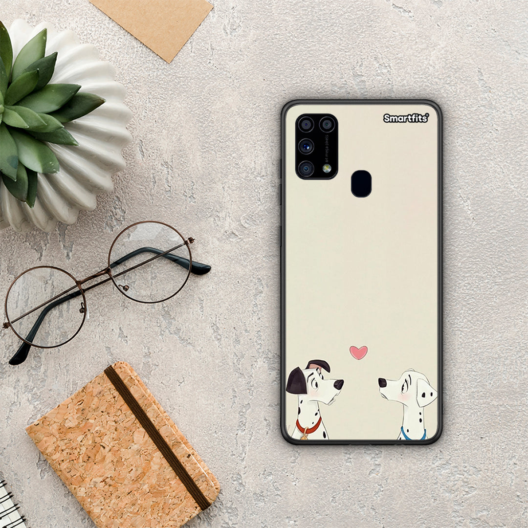Dalmatians Love - Samsung Galaxy M31 case