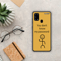 Thumbnail for My Password - Samsung Galaxy M31 case