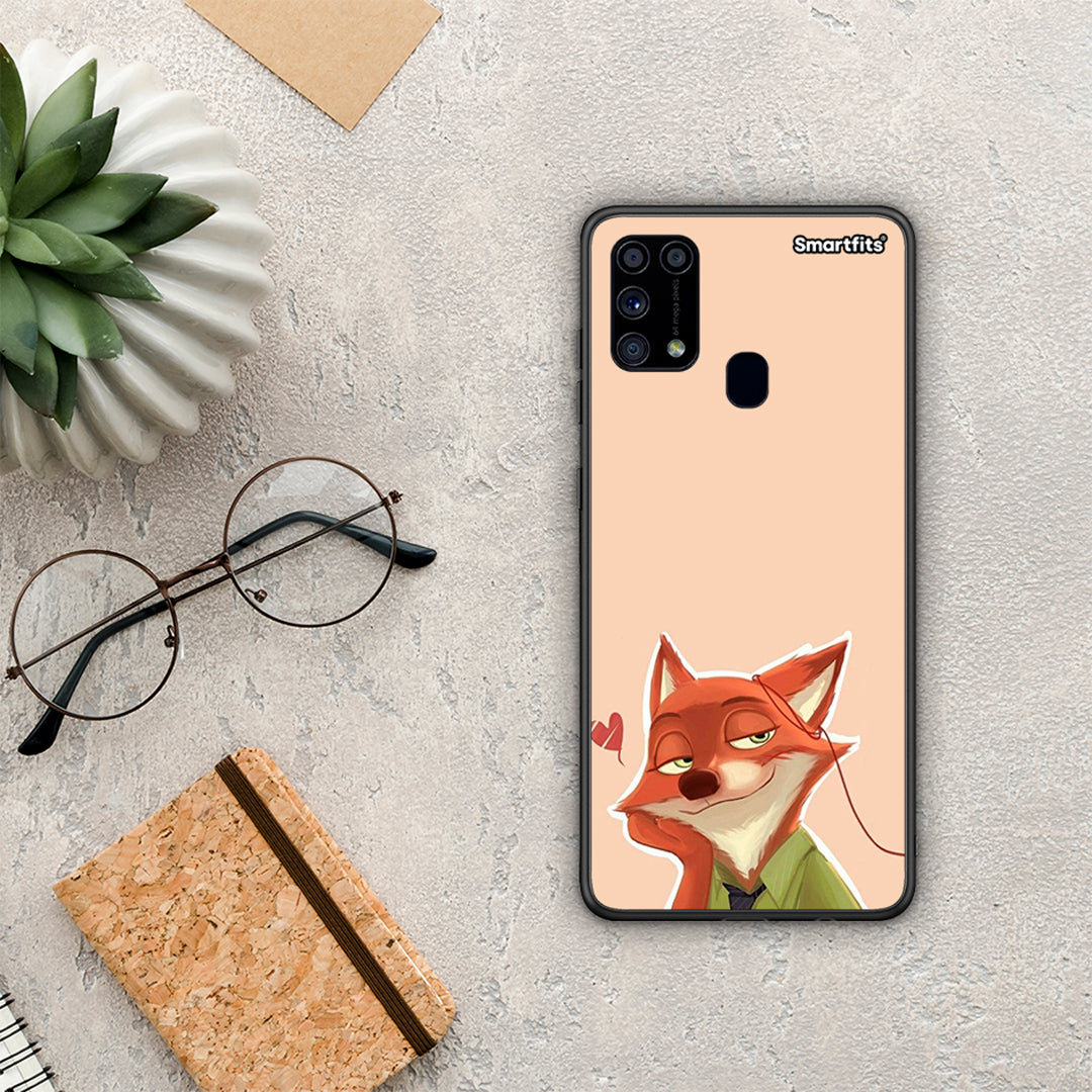 Nick Wilde And Judy Hopps Love 1 - Samsung Galaxy M31 θήκη