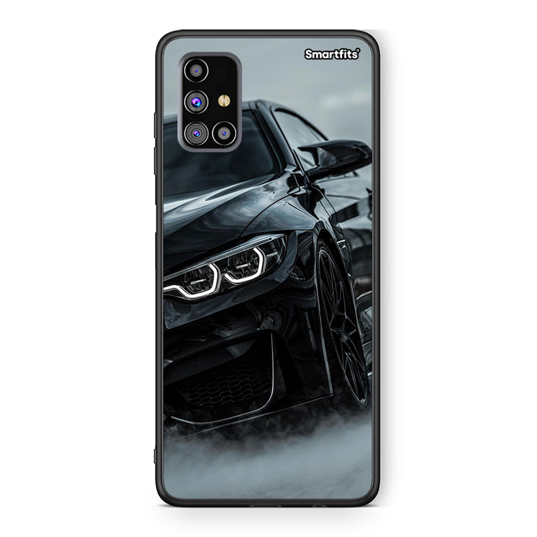 Samsung M31s Black BMW θήκη από τη Smartfits με σχέδιο στο πίσω μέρος και μαύρο περίβλημα | Smartphone case with colorful back and black bezels by Smartfits