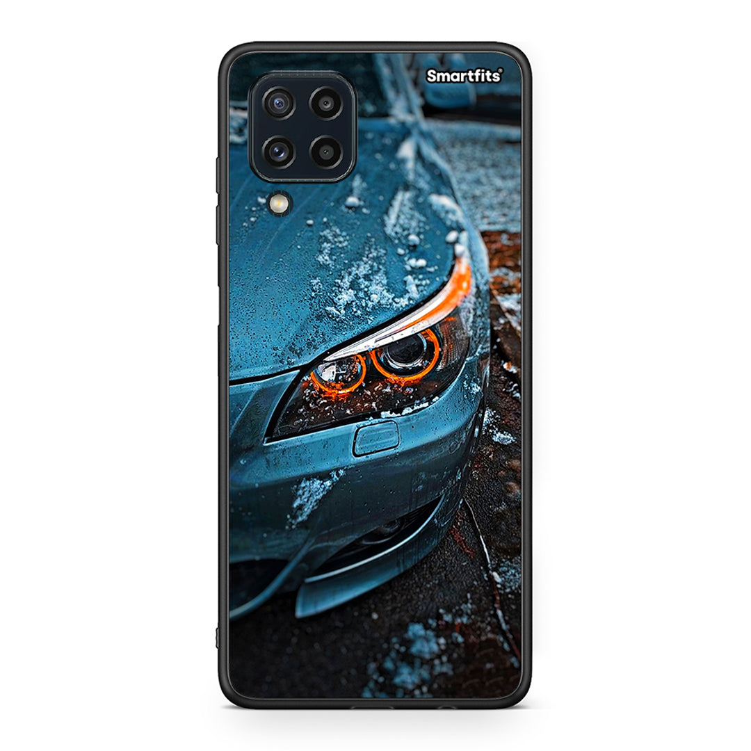 Samsung M32 4G Bmw E60 Θήκη από τη Smartfits με σχέδιο στο πίσω μέρος και μαύρο περίβλημα | Smartphone case with colorful back and black bezels by Smartfits