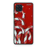 Thumbnail for Samsung M32 4G Candy Cane θήκη από τη Smartfits με σχέδιο στο πίσω μέρος και μαύρο περίβλημα | Smartphone case with colorful back and black bezels by Smartfits