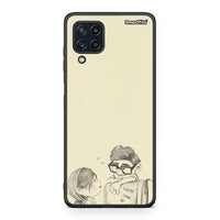 Thumbnail for Samsung M32 4G Carl And Ellie θήκη από τη Smartfits με σχέδιο στο πίσω μέρος και μαύρο περίβλημα | Smartphone case with colorful back and black bezels by Smartfits