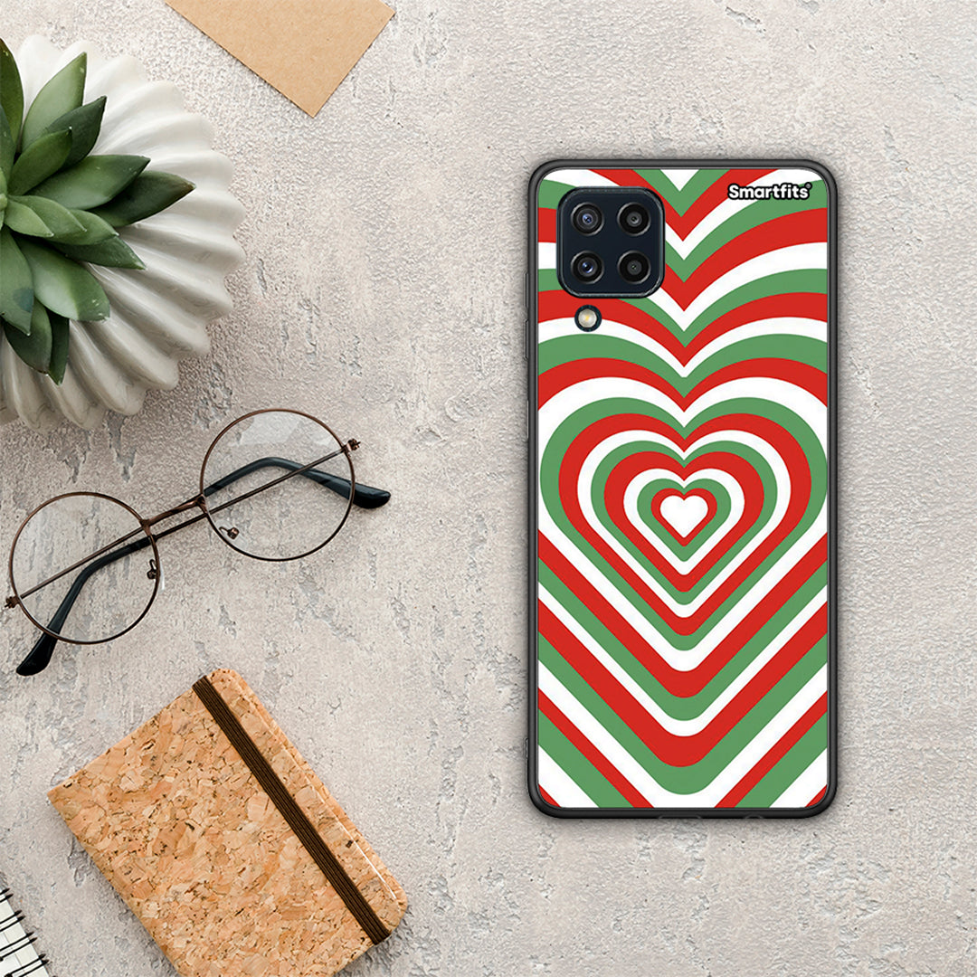 Christmas Hearts - Samsung Galaxy M32 4G / M22 case