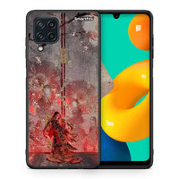 Thumbnail for Θήκη Samsung M32 4G Nezuko Kamado από τη Smartfits με σχέδιο στο πίσω μέρος και μαύρο περίβλημα | Samsung M32 4G Nezuko Kamado case with colorful back and black bezels