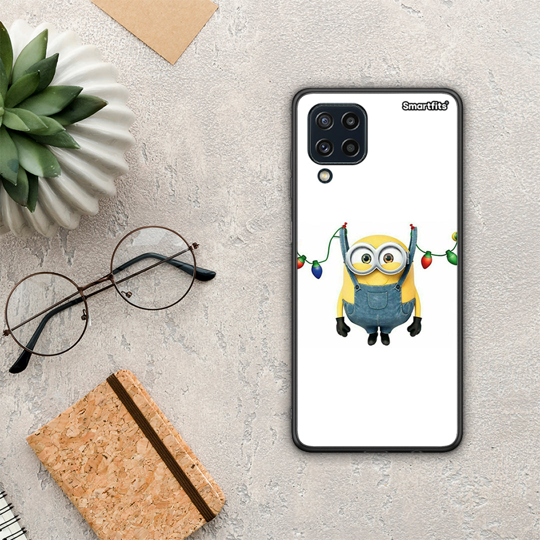 Xmas Minion Lights - Samsung Galaxy M32 4G / M22 case