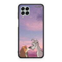 Thumbnail for Samsung M33 Lady And Tramp θήκη από τη Smartfits με σχέδιο στο πίσω μέρος και μαύρο περίβλημα | Smartphone case with colorful back and black bezels by Smartfits