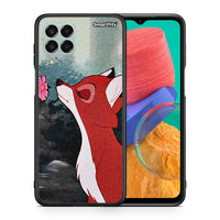 Thumbnail for Θήκη Samsung M33 Tod And Vixey Love 2 από τη Smartfits με σχέδιο στο πίσω μέρος και μαύρο περίβλημα | Samsung M33 Tod And Vixey Love 2 case with colorful back and black bezels