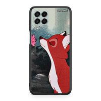 Thumbnail for Samsung M33 Tod And Vixey Love 2 θήκη από τη Smartfits με σχέδιο στο πίσω μέρος και μαύρο περίβλημα | Smartphone case with colorful back and black bezels by Smartfits