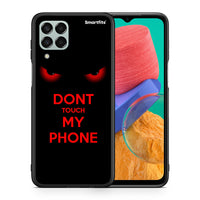 Thumbnail for Θήκη Samsung M33 Touch My Phone από τη Smartfits με σχέδιο στο πίσω μέρος και μαύρο περίβλημα | Samsung M33 Touch My Phone case with colorful back and black bezels