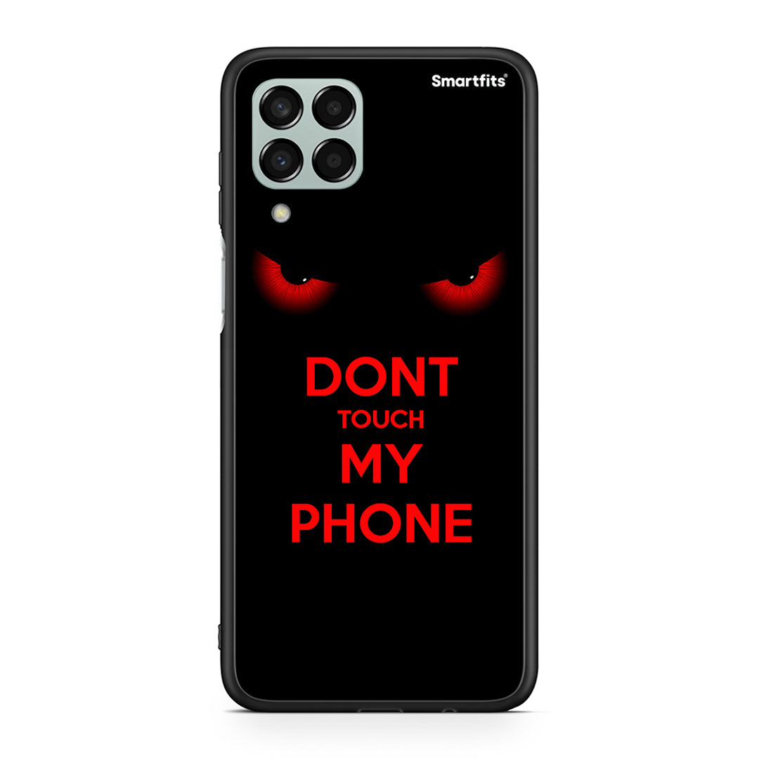 Samsung M33 Touch My Phone θήκη από τη Smartfits με σχέδιο στο πίσω μέρος και μαύρο περίβλημα | Smartphone case with colorful back and black bezels by Smartfits